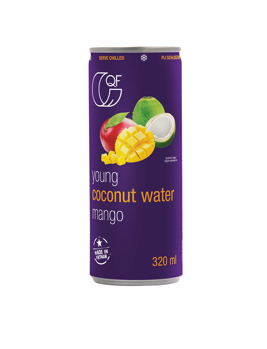 Woda kokosowa z sokiem z mango 320 ml