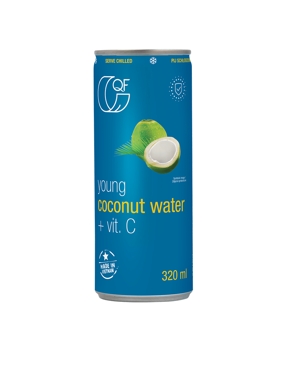 Woda kokosowa z witaminą C 320 ml