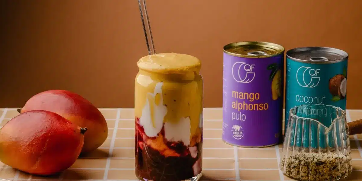 Golden glow elixir z mango i kurkumą QF