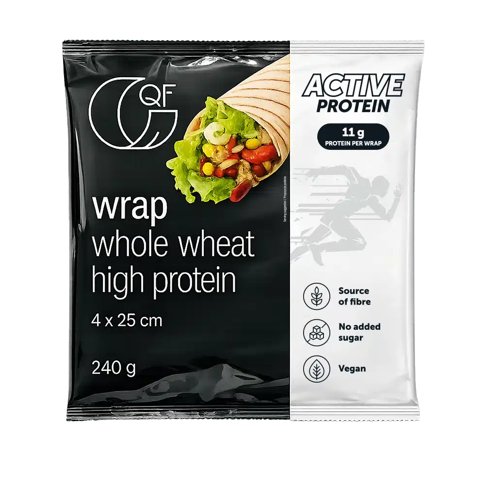 QFA Wrap Protein 4x25 240g 1000x1000