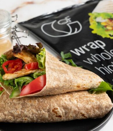 Wrap z grillowanym kurczakiem i warzywami QF