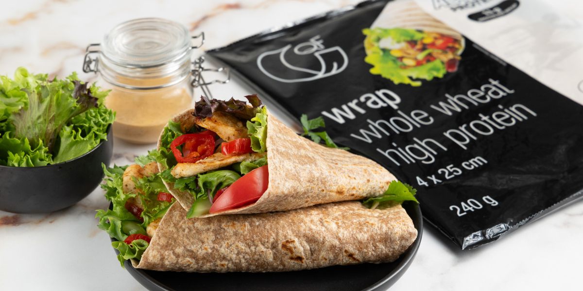 Wrap z grillowanym kurczakiem i warzywami QF